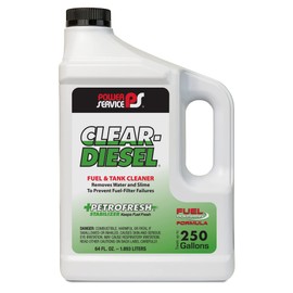 Power Service Clear-Diesel Fuel & Tank Cleaner - 64 Ounce