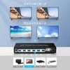 【Stable version】avedio links 8K HDMI Matrix 4 input 2 output