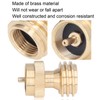 Propane Tank Adapter Small Brass Propane Refill Valve Gas Tank