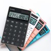NUSIGN Calculator Widescreen Dual Power Supply School Student Teaching Stationery