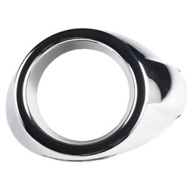 AUTOPA CP9Z-17E810-C Passenger Right Side Chrome Fog Light Trim Cover for Ford Focus 12-14