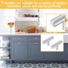 ZACUDA 12 PCS T Bar Handle Stainless Steel Cabinet Pulls