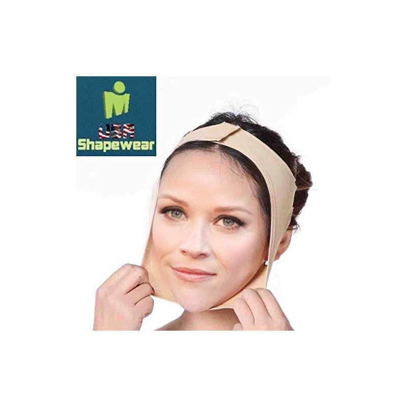 Facial Compression & Chin Support Continual Chin Support and Pressure