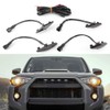 4Pcs Grille Lamp Front Mesh Led Lights Fit for Toyota