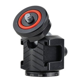 POWRIG Multi Cold Shoe Mount Mini Camera Ball Head