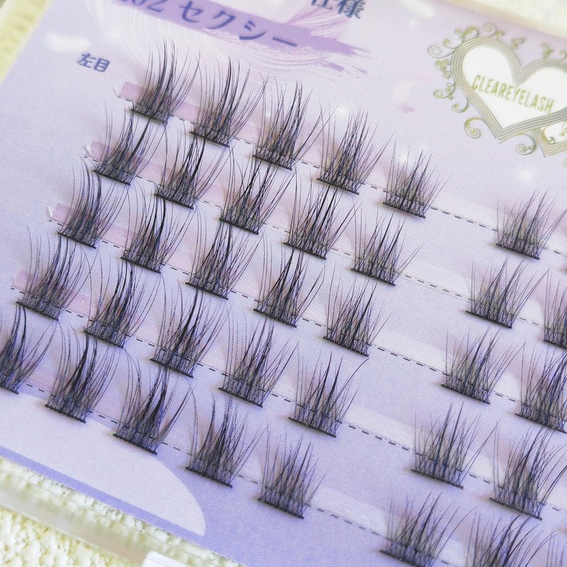 CLEAREYELASH False Eyelashes for Partial, Large Capacity, 50 pcs, Korea,