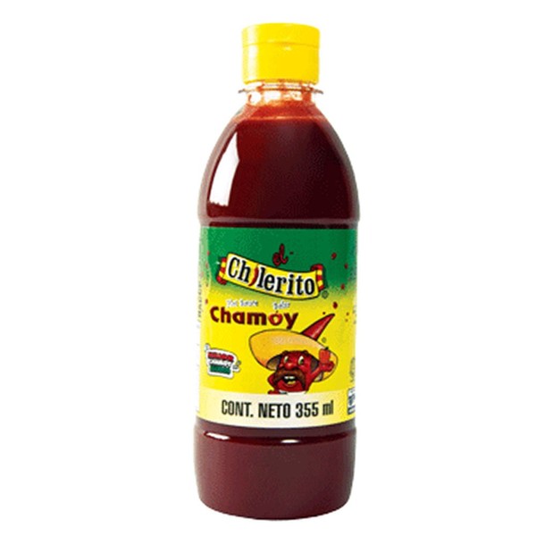 EL CHILERITO Sauce Chamoy Flavor 355ml/ 12.0Fl. Oz - Mexican Foods - Excellent For Garnishing Fruits And Snacks - Mexican Flavor - To Share With Friends And Family - Kosher - Chili – Chamoy