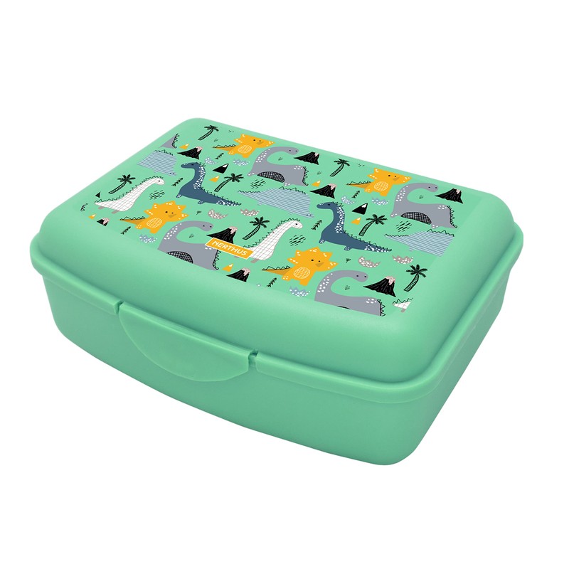 NERTHUS FIH 923 Children's Lunch Box Dinosaur Lunch Box, Lightweight