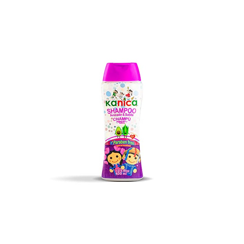 KANICA Shampoo con Aguacate y Sábila – Limpieza Suave –