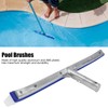 Swimming Pool Cleaning Brush Aluminum Handle Brush for Cleaning Wall