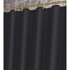 Biscaynebay Extra Long Fabric Shower Curtain Liner 72 Inch Width