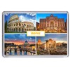 Rome Italy Souvenir Acrylic Fridge Magnet (Standard: 70x45mm)
