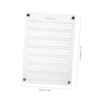 Operitacx Menu Weekly Planner Small Magnetic Dry Erase Board Fridge