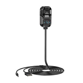 POFET Bluetooth receiver Bluetooth 5.1 Transmitter Car Bluetooth Aux Adapter with Microphone Hands-free Call Support Voice Assistant Support