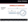 Dogotuls LK5013 Armella Cerrada, Paquete de 144