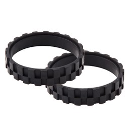 Fbzrnik Replacement Wheel Tire for IRobot Roomba 500, 600, 700, 800, 900 and I, E, J Series Anti-Slip, Wear-Resistant Tires for IRobot Roomba All Models (2 Pack)