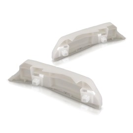 For Honda Odyssey 2005 06 07 08 09 2010 Bumper Cover Spacer Bracket Driver and Passenger Side | Pair | Replacement For HO1042109, HO1043109 | 615343363219, 71198SHJA00, 71193SHJA00