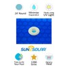 Sun2Solar Blue 24-Foot Round Solar Cover Heat Retaining Blanket |