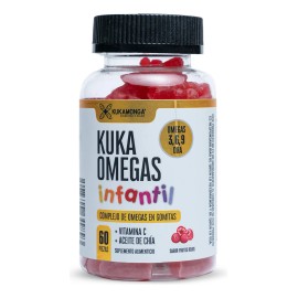 Memoria y Concentracin  DHA Omega 3 para Nios  60 Gomitas de Sabor Frutos Rojos  Favorece el Desarrollo Cognitivo, la Memoria y la Concentracin...    
