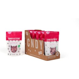 Candy Kittens Very Cherry Gourmet Sweets 140g (Pack of 10)