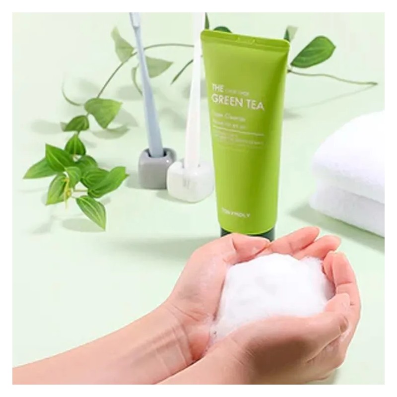 Tonymoly - Espuma Limpiadora De Té Verde Chok Chok Tipo