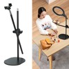 Overhead Phone Mount, Video Recording Multiangle Adjustable Telescopic Soft Cushion