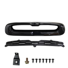 GSRECY Gloss Black Front Bonnet Hood Scoop Intake Air Vent Compatible with 2007-2014 Mini Cooper S R55 R56 R57 R58 R59