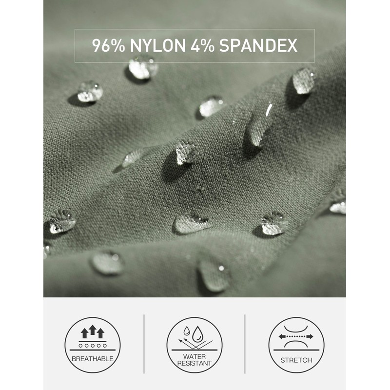 PULI Men's Lightweight Hiking Golf Joggers Pants - 30" Casual