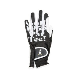 Munsing Wear MG5SGV01L Women's Golf Gloves, Right Handed, Penguin, Sporty, Practice, Round, BK00 (Black), M