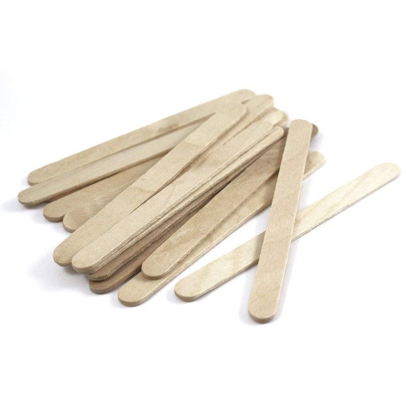 Sargent Art Economy Craft Sticks, Wood 100 Piece, Perfect Wooden