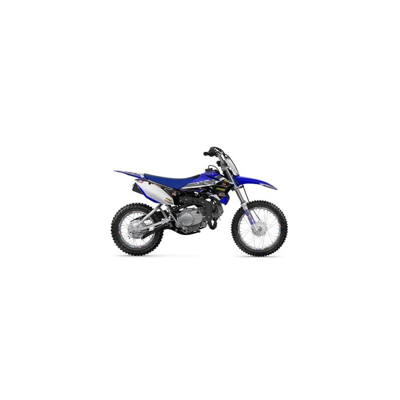 2000-2008 TTR 90 Podium Blue Senge Graphics Base Kit Compatible