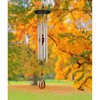 Woodstock Windspiel Chakra Chime, Silber, 46,9 cm