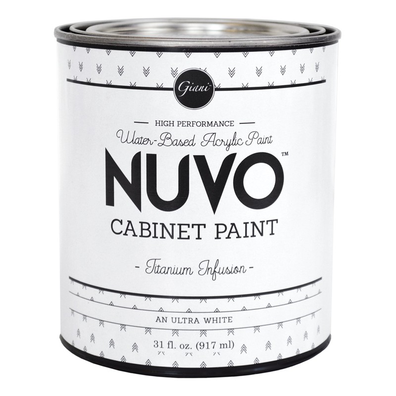 Giani Nuvo Cabinet Paint (Titanium Infusion) Quart