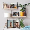 Icona Bay - 8x10 Double Picture Frame - Black -