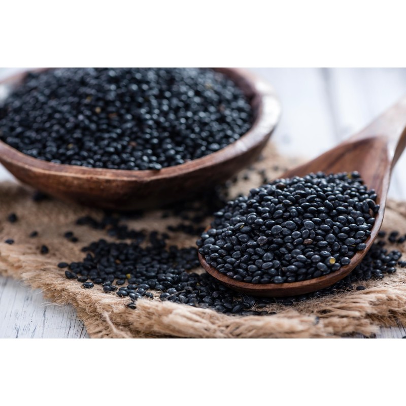 Hunza Organic Black Beluga Lentils (2-lbs)