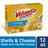 Velveeta Shells & Cheese with Milk (12oz Boxes, Pack of