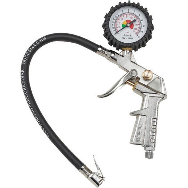 Clarke 30D Airline Tyre Inflator Pressure Gauge