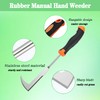 Hand Weeder Tool 2 Pcs, Weed Cutter with Handle, Weeder