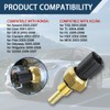 Coolant Temperature Sensor, Water Temperature Sensor, Engine Coolant Sensor Compatible