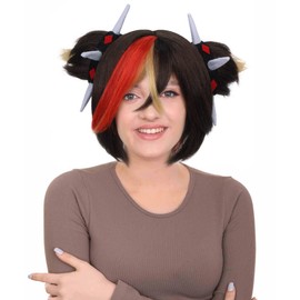 Wigs2you Women's H-5947 Multi-Color Video Game Cosplay Wig Party Synthetic Fiber