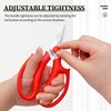 MANUFORE Flower Scissors Stainless Steel Pruning Shears with Comfortable Non-Slip