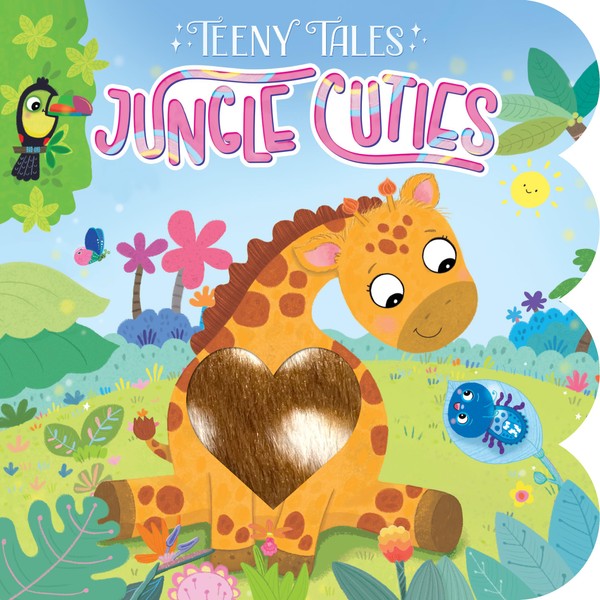 Little Hippo Books Jungle Cuties| Interactive Touch and Feel Toddler