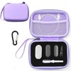 LeoTube Protective Case for PLAUD NotePin Voice Recorder (Purple)