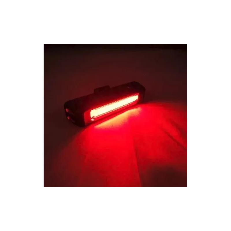 Corp.Res Electronics Luz Bicicleta Recargable Usb Comet 100 Lm Trasera