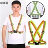 KQHOMEI Reflective Vest, Safety Vest, High Visibility, Adjustable, Orange, Reflective