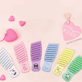 Cute Character Mini Detangling Hair Brush Cinnamoroll Brush 5ea