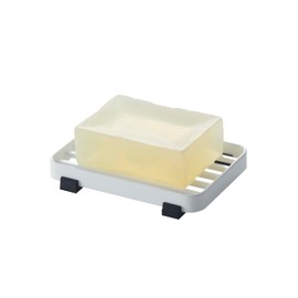 山崎実業(Yamazaki) ソープトレー ホワイト 約W11×D7.5×H1.2cm タワー tower 石鹸置き 6799