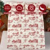 Christmas Fitted Sheet Double Christmas Tree Bed Sheet Easy Care