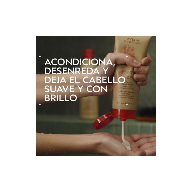 Aveda Cherry Almond Softening Conditioner | Acondiciona profundamente y devuelve