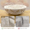 SNAIL GARDEN 6 Pcs Bread Proofing Basket Cloth Liner